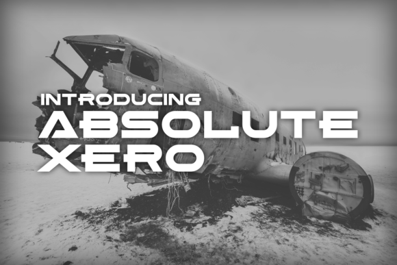 Absolute Xero: A Bold Display Font for Marketers