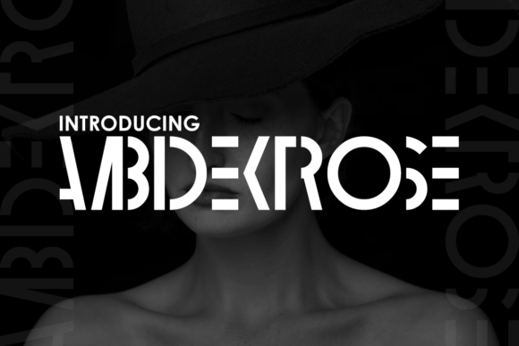 Ambidextrose: A Striking Display Typeface for Web Design