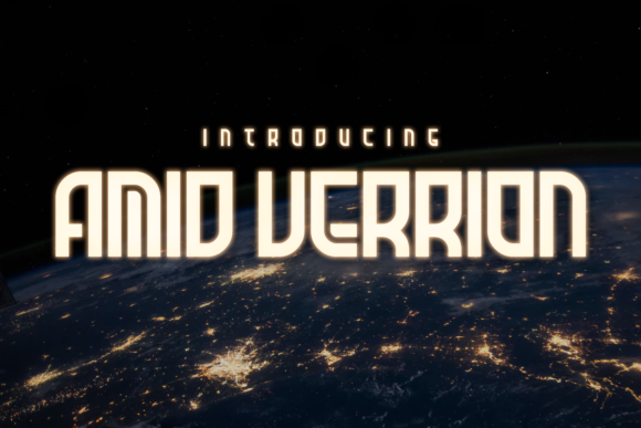 Amid Verrion: A Distinctive Display Typeface for Editors