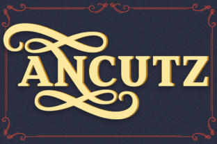 Ancutz: A Premium Display Font for Campaigns