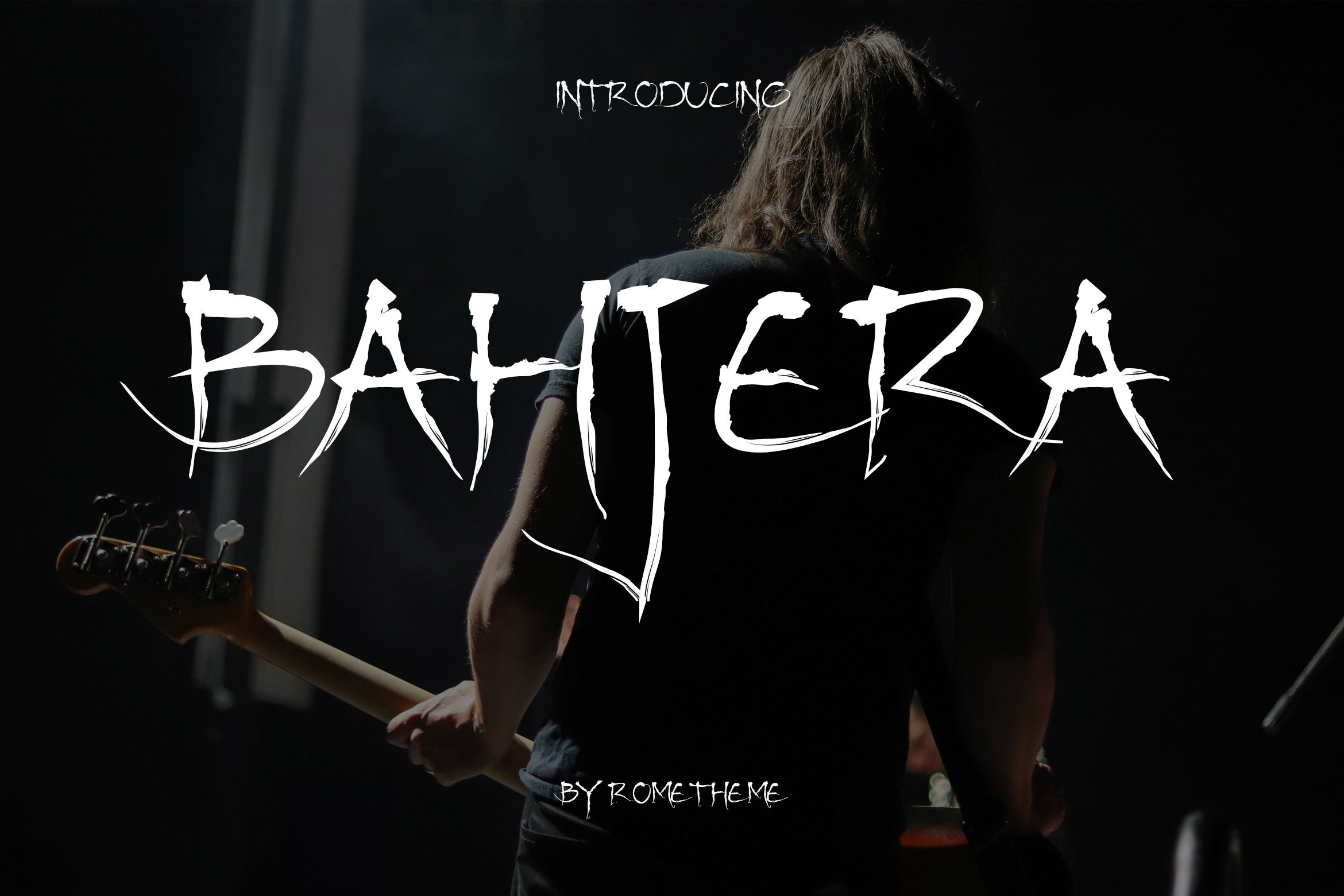 Bahjera: A Handdrawn Font for Urban Web Design