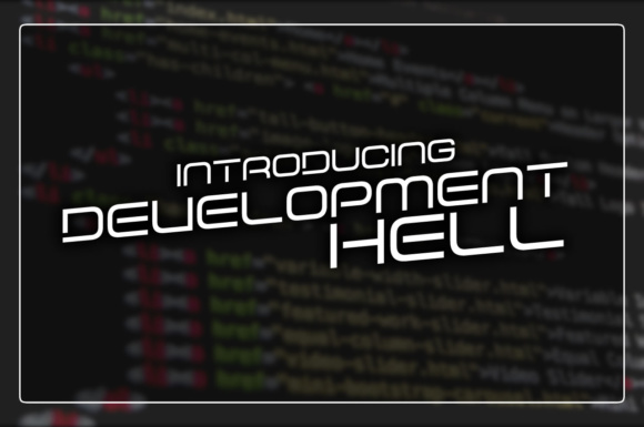 Development Hell: A Techno Display Font for Editorial Design