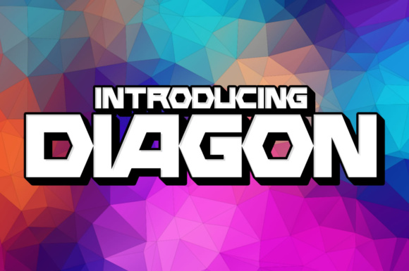 Diagon: A Bold Display Font for Marketers