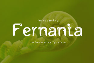 Fernanta: A Cultural Decorative Font for Your Brand