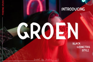 Groen: A Modern Geometric Display Font Review