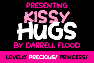 Kissy Hugs: A Playful Display Font for Marketers