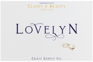 Lovelyn: A Premium Serif Font for Campaign Design
