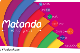 Matondo Medium Italic: A Premium Sans Serif for Brands