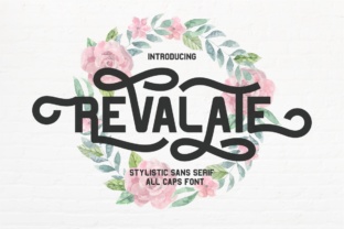 Revalate: A Bold Sans Serif Typeface for Campaigns