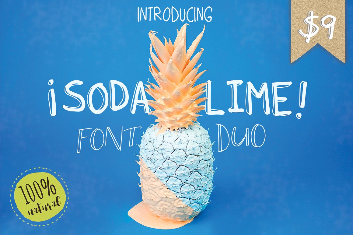 Soda Lime: A Fun Display Font for Bold Branding