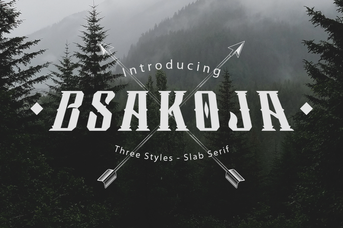 Testing Bsakoja: A Slab Serif Display Font for Bold Branding