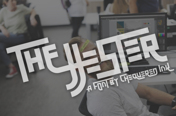 The Jjester: A Quirky Display Font for Campaigns