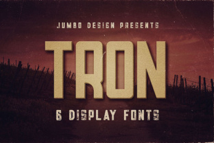 Tron: A Bold Display Font for Modern Editorial Design
