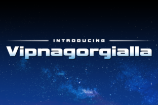 Vipnagorgialla: A Futuristic Font for Modern Editorial Design