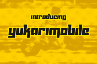 Yukarimobile: A Bold Display Font for Brand Identity